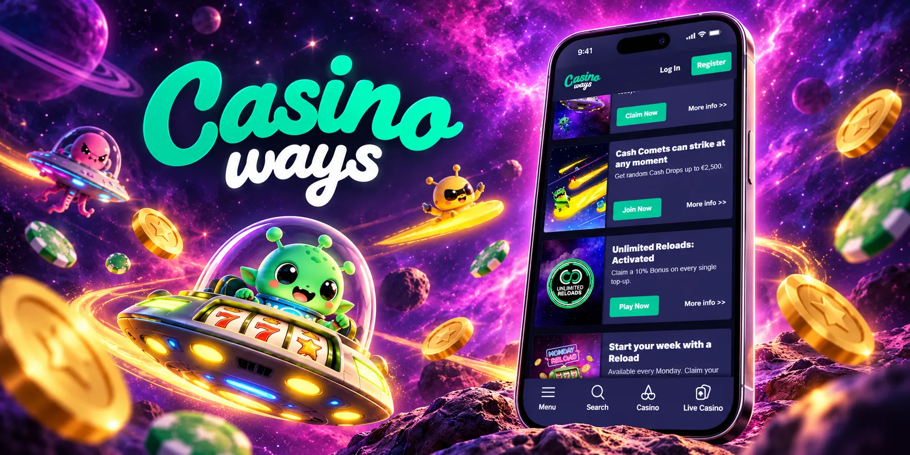 CasinoWays App Screenshot
